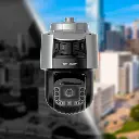 DS-2SF8C442MXG1-EL(W)(Y)/26 | Cámara domo de velocidad de red DarkFighter panorámica de 4 MP y 42X TandemVu serie 8C