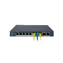 DS-3E1510P-EI/M | Switch Gigabit PoE+ / No Administrable / 8 Puertos 10/100/1000 Mbps PoE+ / 1 Puerto 10/100/1000 Mbps de Uplink + 1 Puerto SFP / 110 W 