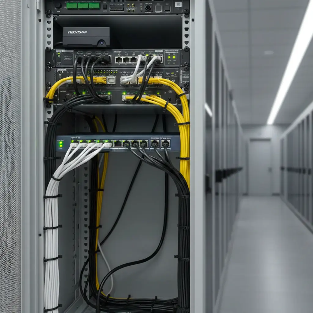 DS-3E1510P-EI/M | Switch Gigabit PoE+ / No Administrable / 8 Puertos 10/100/1000 Mbps PoE+ / 1 Puerto 10/100/1000 Mbps de Uplink + 1 Puerto SFP / 110 W 