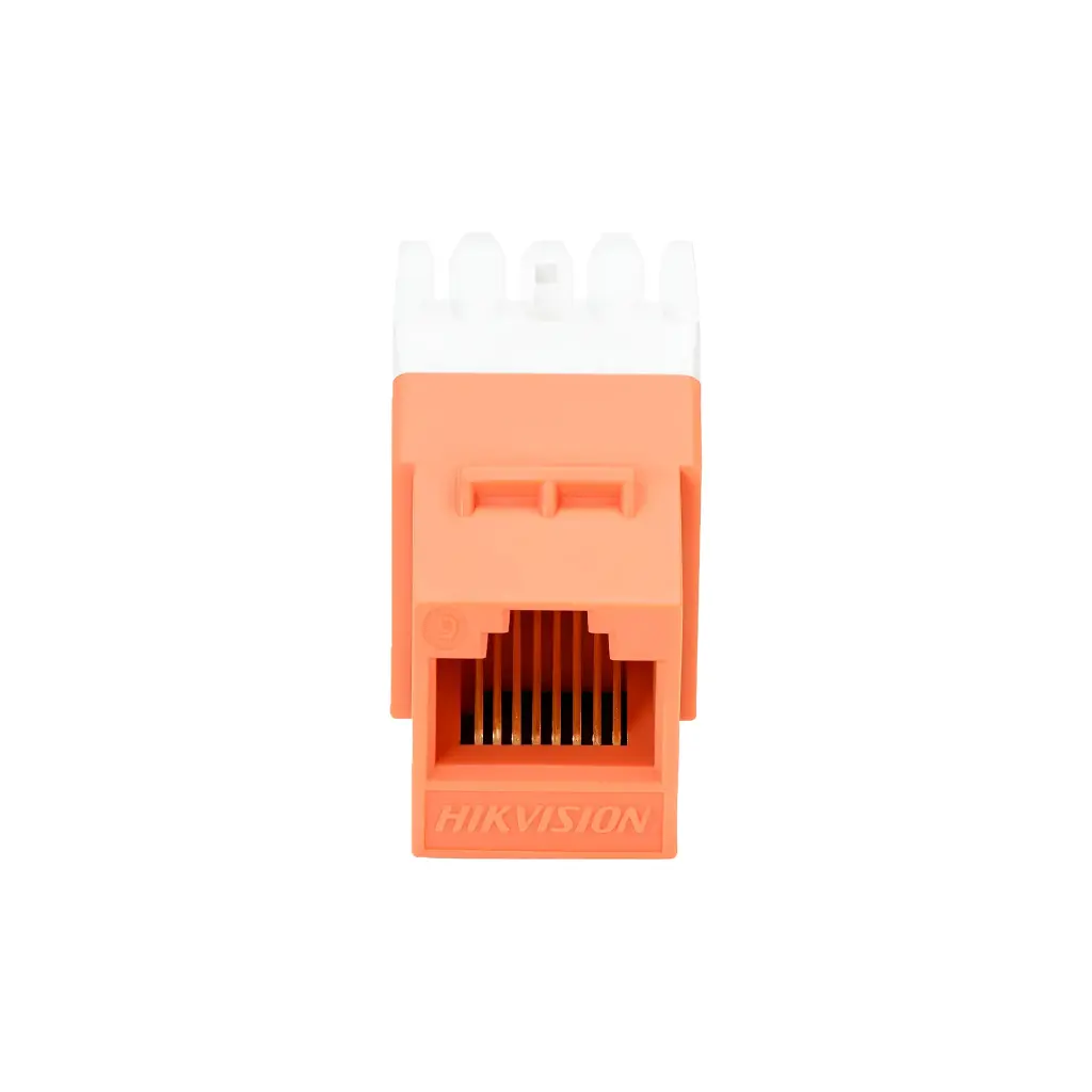 DS-1CK6U180T | JACK CAT6 NARANJA SIN BLINDAJE