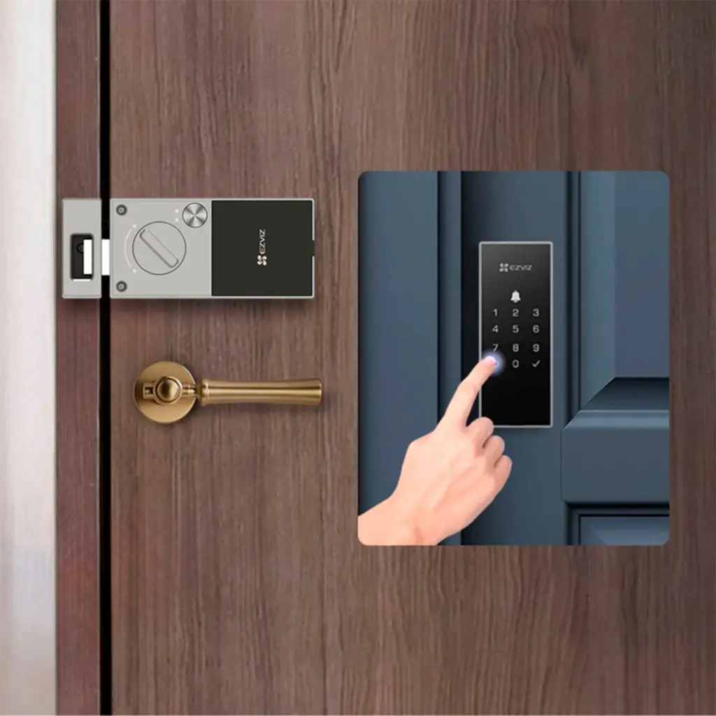 CS-DL03-R100-WBCP-GR | CERRADURA INTELIGENTE EZVIZ WIFI DL03 DIGITAL