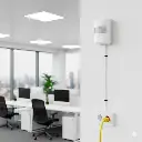 DS-PD201P10-WB | Detector PIR Inalámbrico Interior. Inmunidad a Mascotas. Rango de Detección de 10 mts. Ángulo de 90° de Cobertura