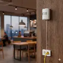 DS-PD201P10-WB | Detector PIR Inalámbrico Interior. Inmunidad a Mascotas. Rango de Detección de 10 mts. Ángulo de 90° de Cobertura