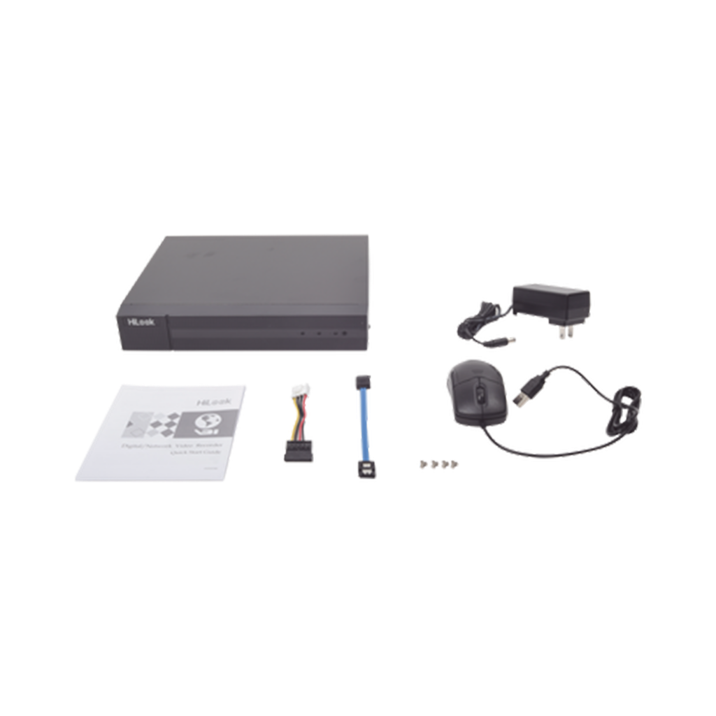 DVR-208G-F1 | DVR TURBO HILOOK FULL HD 8CH 1 BAHIA SATA 30 FP 2CH IP HASTA 1080