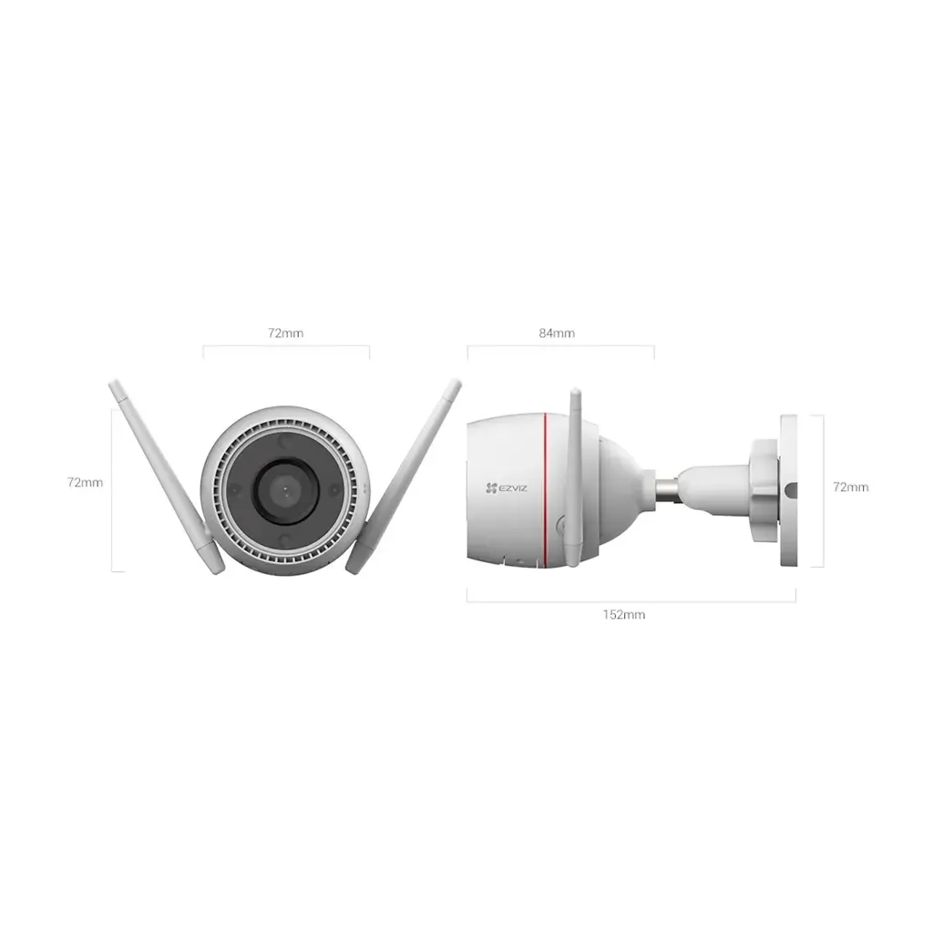 CS-H3c-R100-1K3WKFL | H3c 2K Cámara exterior WiFi 2K Lente 4 mm