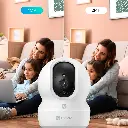 CS-CP1-R105-1J4WF  -  2K⁺ Panoramic View Smart Color Night Vision Smart Human Shape Detection Supports 2.4 / 5 GHz Dual-Band Wi-Fi¹