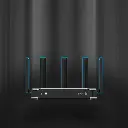 RG-EG105GW-X | Router inalámbrico Wi-Fi 6 empresarial todo en uno, 2976 Mbps, hasta 180 usuarios, 5 puertos GE, 5 antenas externas