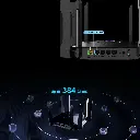 RG-EW6000GX | Home Router inalámbrico MESH , Diseñado para GAMING con doble puerto WAN Gigabit para Sumar Ancho de banda, 4 puertos LAN Gigabit., WI-FI 6 2x2 doble Banda