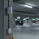 PDP18-HM-WB | Detector PIR Dual-Tech Exterior IP65 / Rango de Detección 18 mts de Profundidad / Ángulo de Cobertura de 90° / Inmunidad a Mascotas 24 Kg