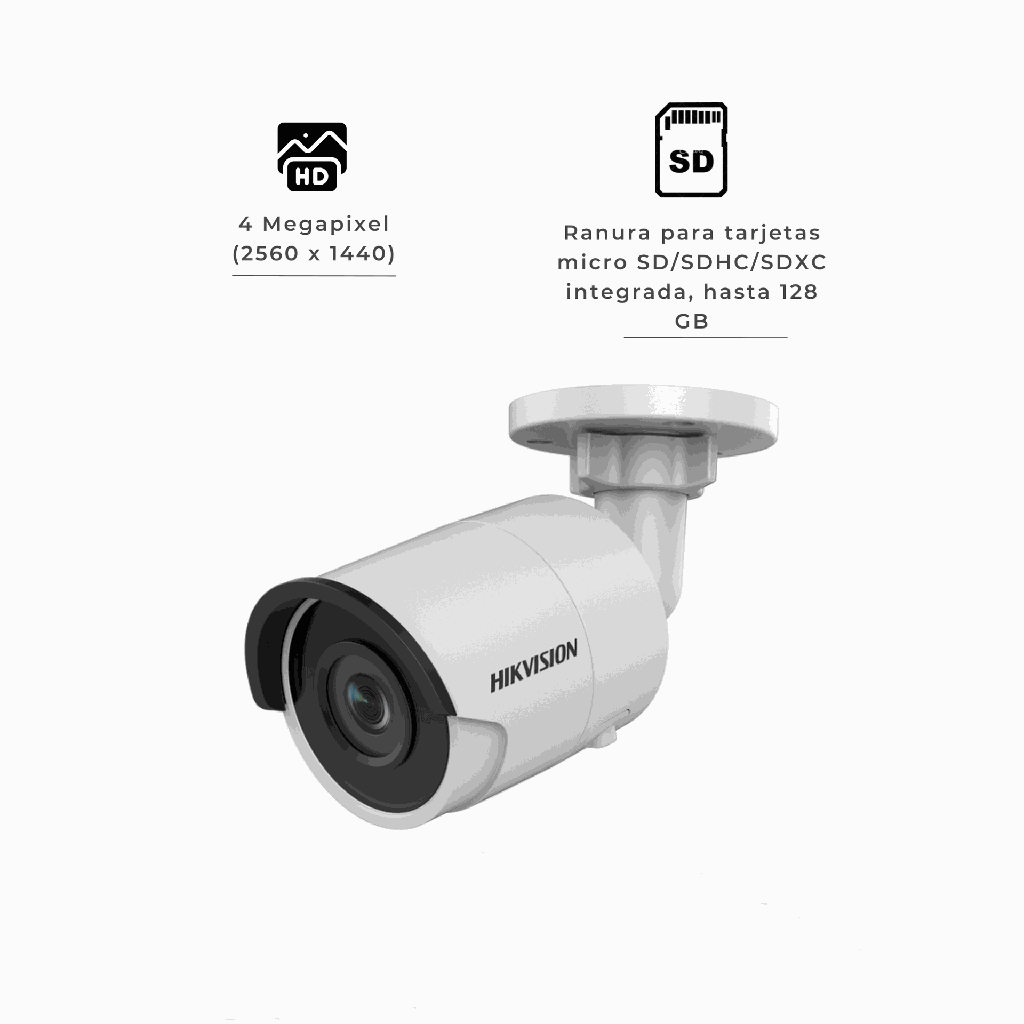 DS-2CD3043G0-I | CAMARA BALA IP 4MP 2.8MM