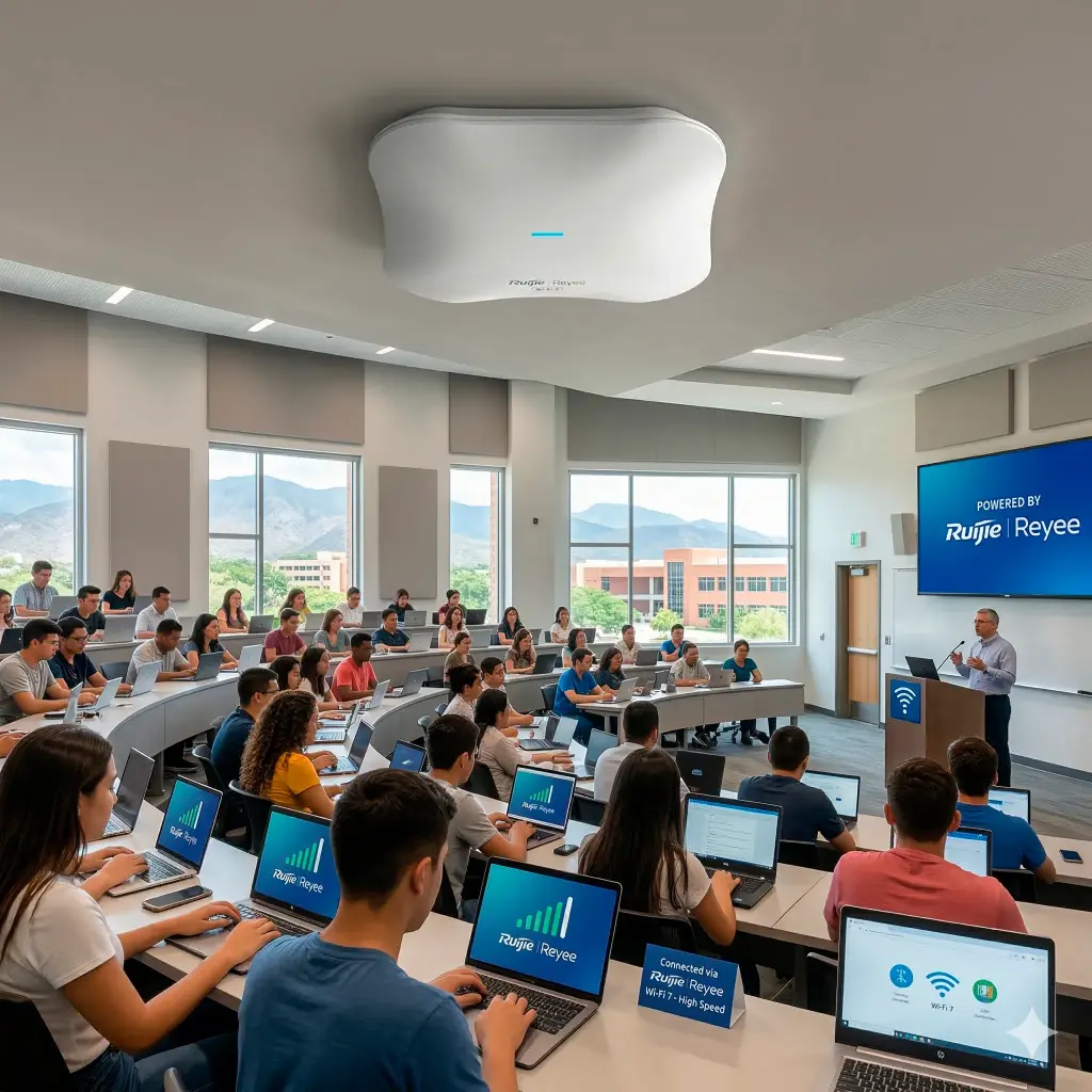 RG-RAP72PRO | Punto de Acceso Mesh Wi-Fi 7 Doble Banda MLO hasta 512 Usuarios, ancho de banda de hasta 5 Gbps , interior con puerto 2.5G, 802.11 BE19000 MU-MIMO 5X5