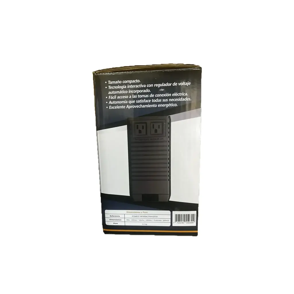 NUIMN-7279 | UPS POWEST INTERACTIVA 625VA