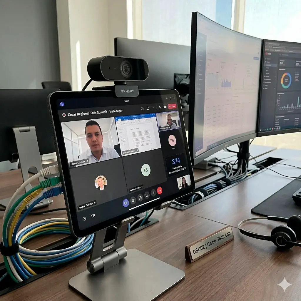 DSU02 | WEB CAM 2 MP LENTE 3 6 MM GIRO MANUAL 360 USB MIC INTEGRADO CONECTOR TIPO A AGC