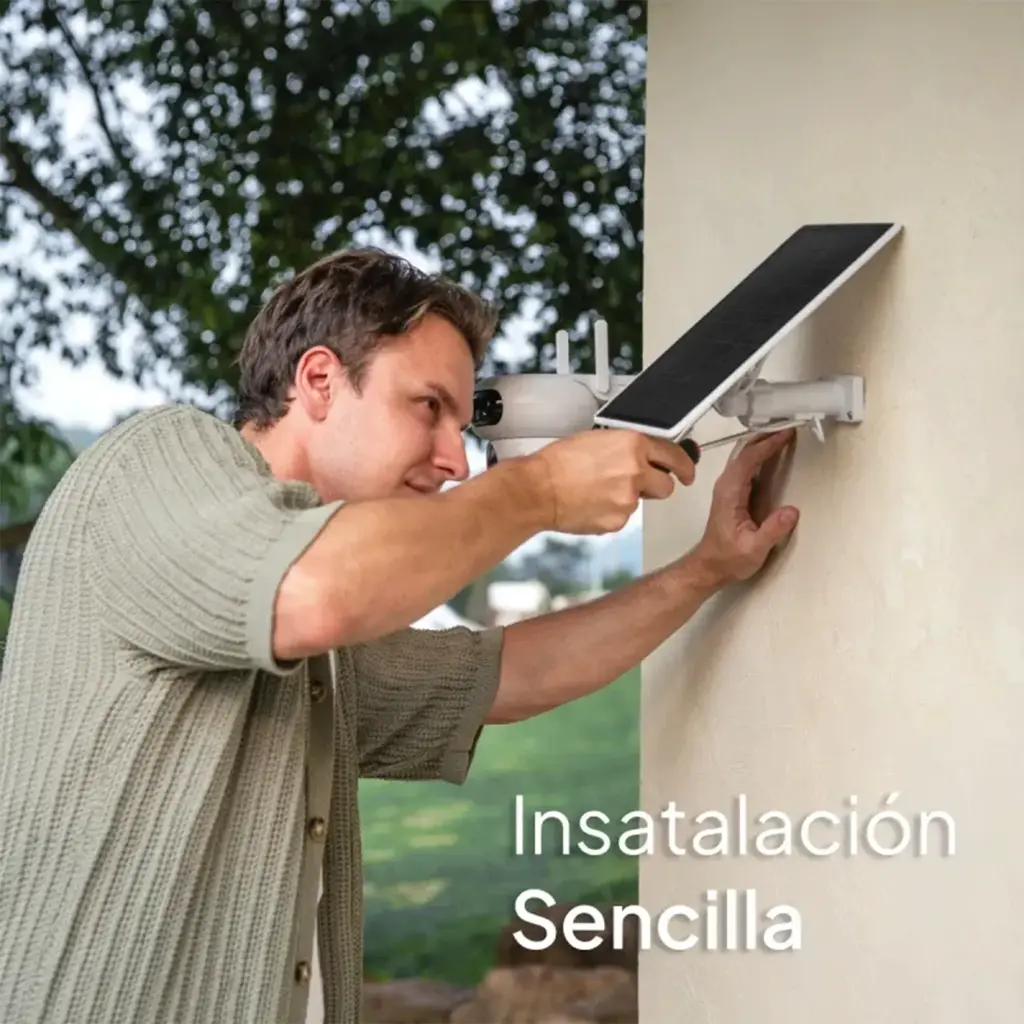 CS-HB90x/SP-R100 | EZVIZ HB90x Dual 4G Kit Dual Lens Outdoor Security Camera, 8W Solar Panel 4MP+4MP 360 Wireless Wifi 