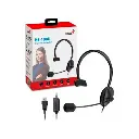 HS-100U | AUDIFONO PARA PC USB HS-100U BLACK