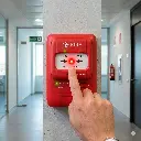 J-SAP-HK1104 | Estación manual de pánico y alarma contra incendios inalámbrica