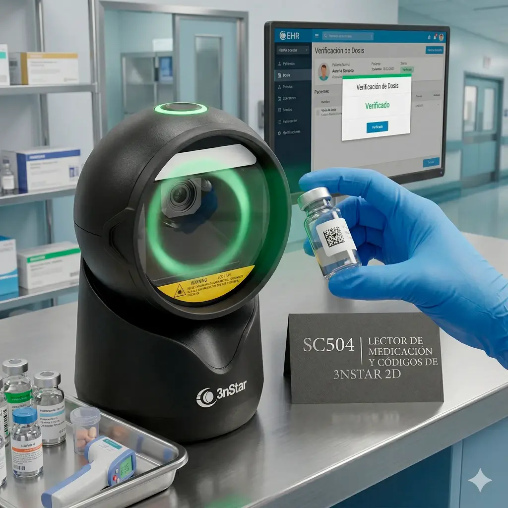 SC504 | LECTOR DE CODIGOS DE BARRA 3NSTAR 2D