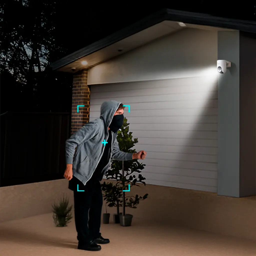 CS-HB8c/SP-R100(4MP)(AM-STD)(Kit) | CÁMARA BATERÍA 2K+ / 5200 mAh / WI-FI 6 / IA HUMANO-VEHÍCULO / COLOR NIGHT