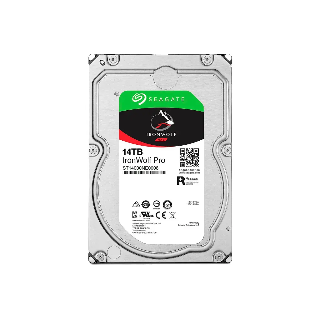 ST14000NE0008 | DISCO DURO 14TB IRONWOLF PRO
