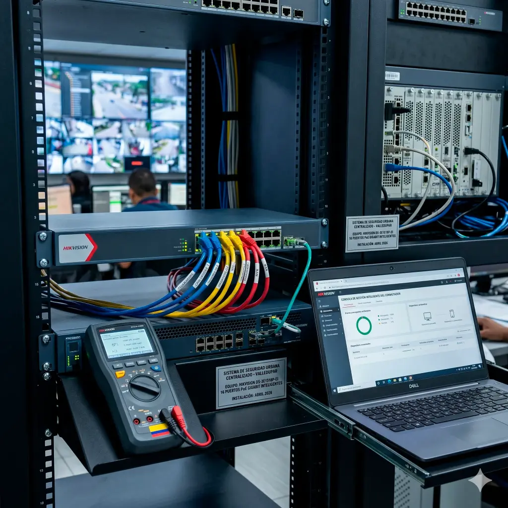DS-3E1518P-EI | Switch POE inteligente Gigabit de 16 puertos