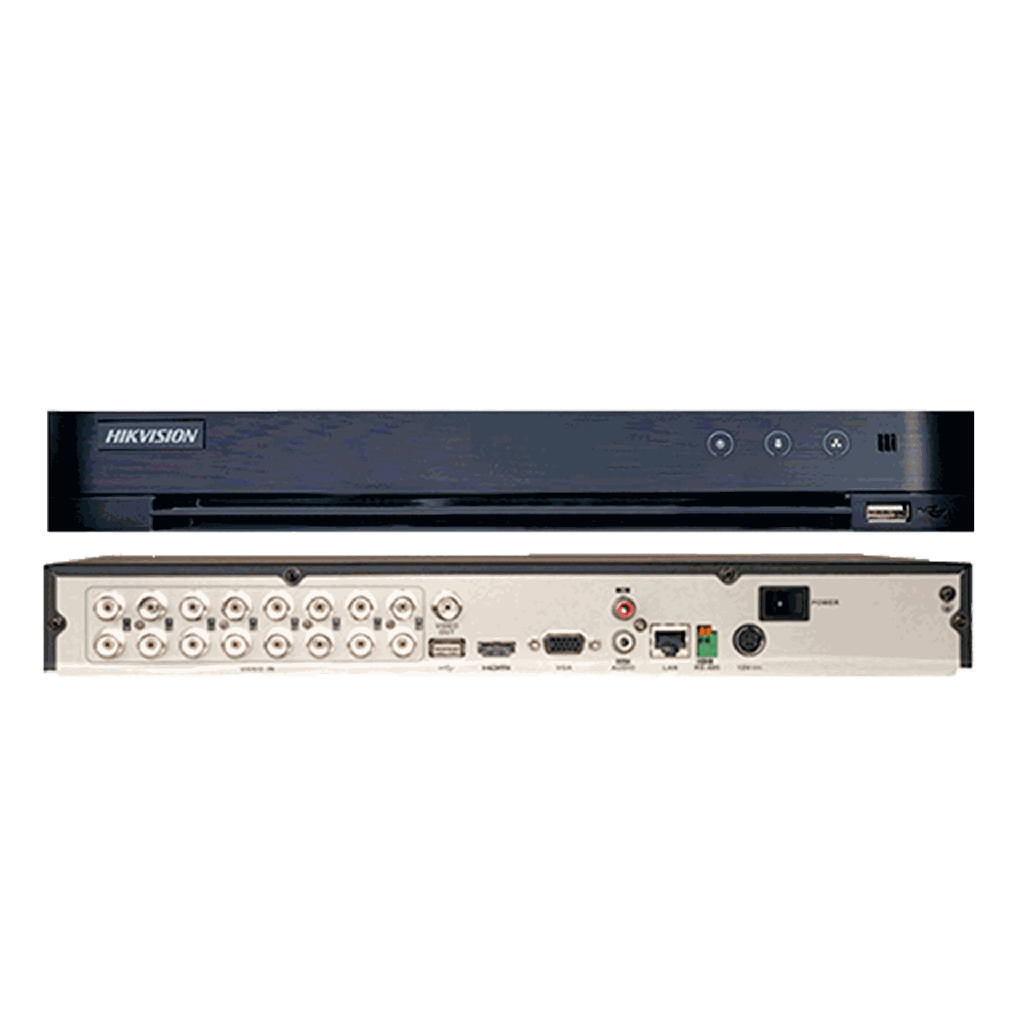 7216HQHIK1 | DVR 16CH TVI 4CH 3MP 15FPS IP 2CH 4MP TVI/CVI/AHD 1080 1 SATA