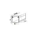 EC3LA5H31 | BT 25X25 BICOLOR ADHESIVO 2M