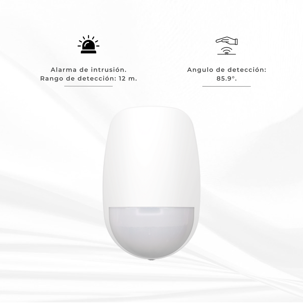 DS-PDD12P-EG2-WB | SENSOR DE MOVIMIENTO DOBLE TECNOLOGIA INALAMBRICO