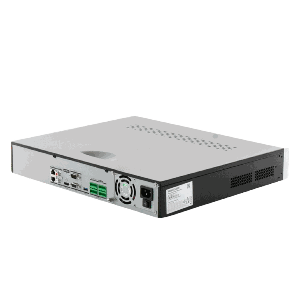 DS-7716NXI-K4 | NVR 16 CH 12MP 4 BAHIAS DE DISCO DURO