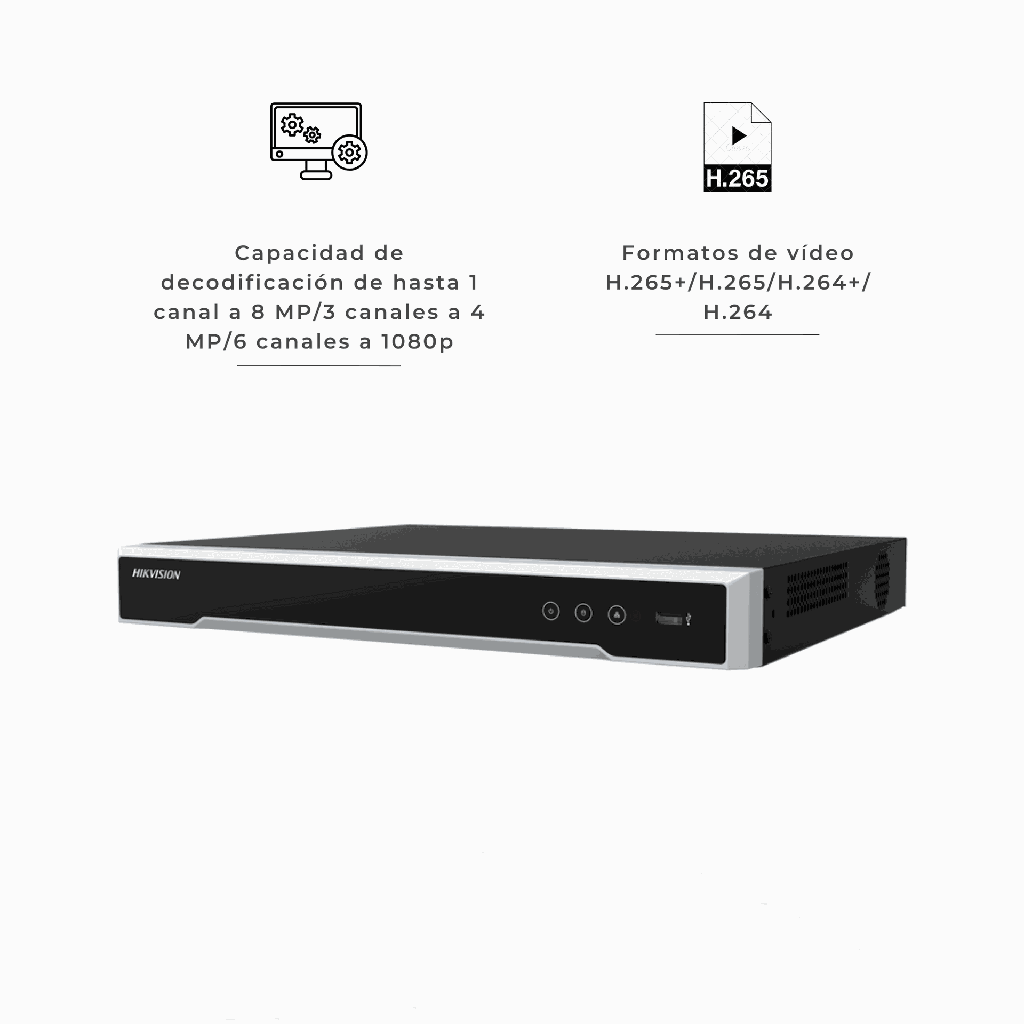 DS-7608NI-Q2 | NVR 8CH 