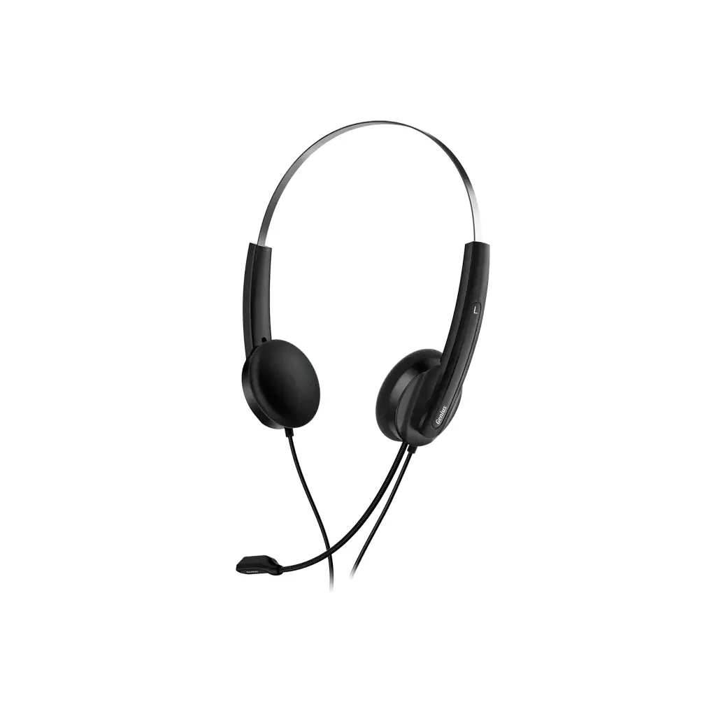 HS-220U | DIADEMA GENIUS CON AUDÍFONO USB NEGRO