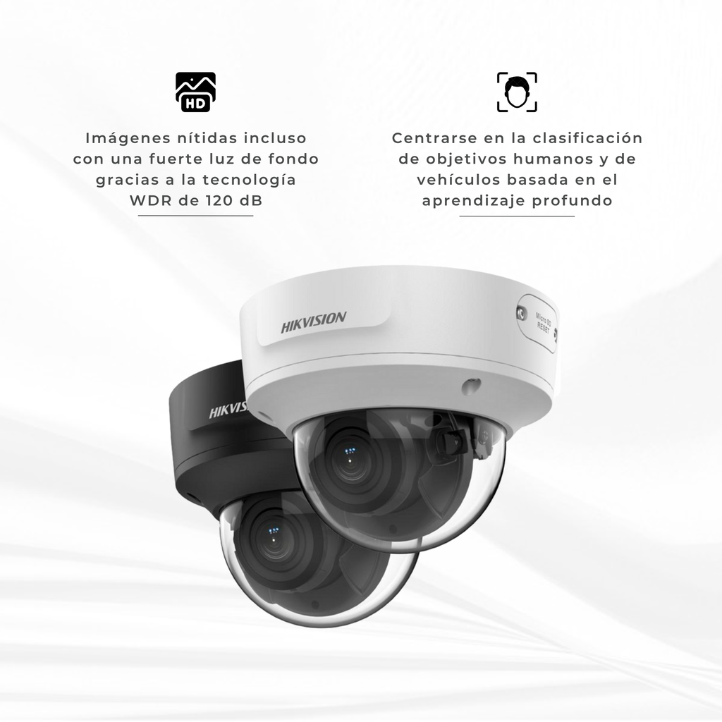 DS2CD2743G2IZS | CAMARA DOMO IP 40MP LENTE MOT EXIR ACUSEN 