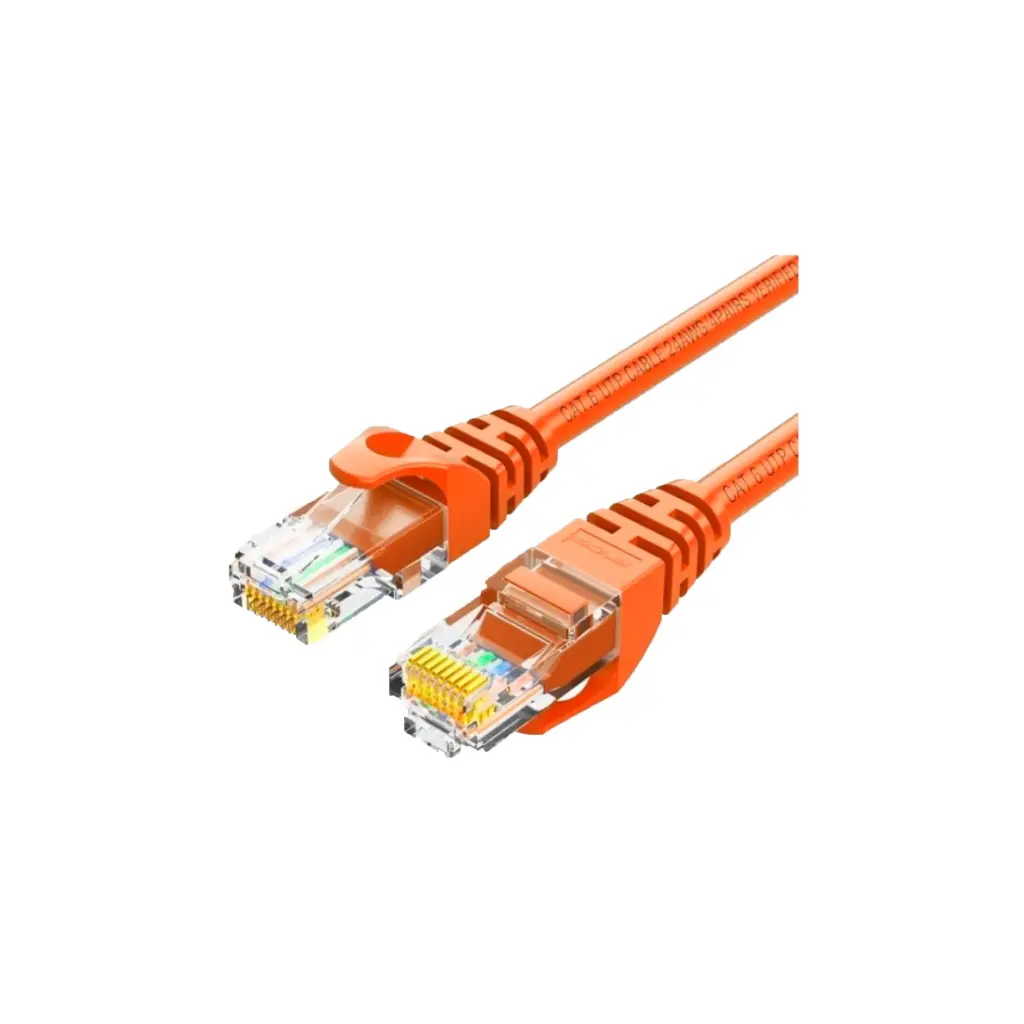 DS-1NP6UEC0(O-STD) orange 1m | Patch cord UTP CAT 6 1m NARANJA HIKVISION