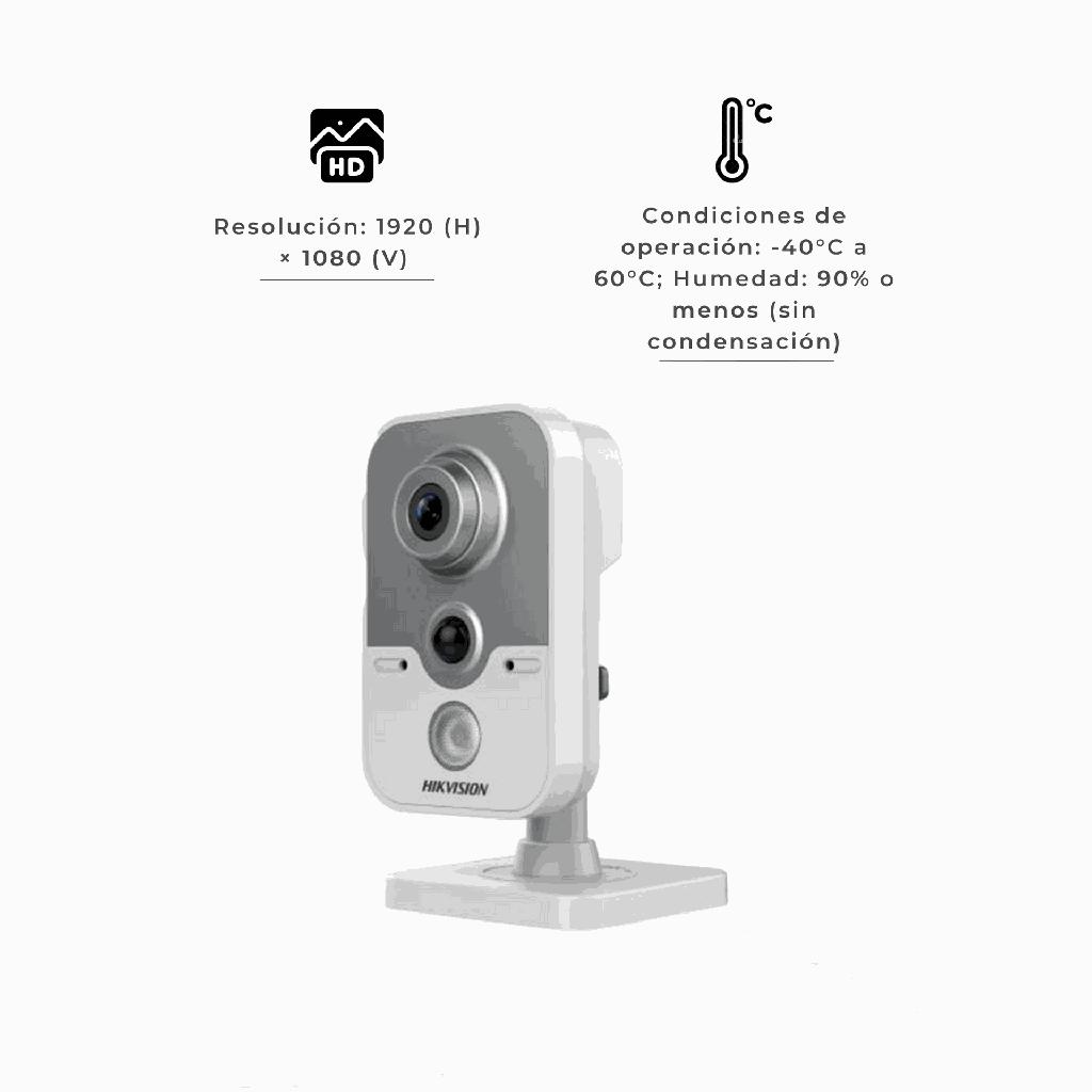 DS-2CE38D8T-PIR | CAMARA CUBO 2MP