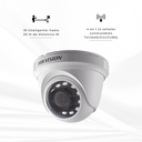 DS-2CE56D0T-IRPF | CAMARA TURBO 4H TVI/AHD/CVBS/CVI DOMO PLASTICO2MP 1080 2.8MM 20METROS