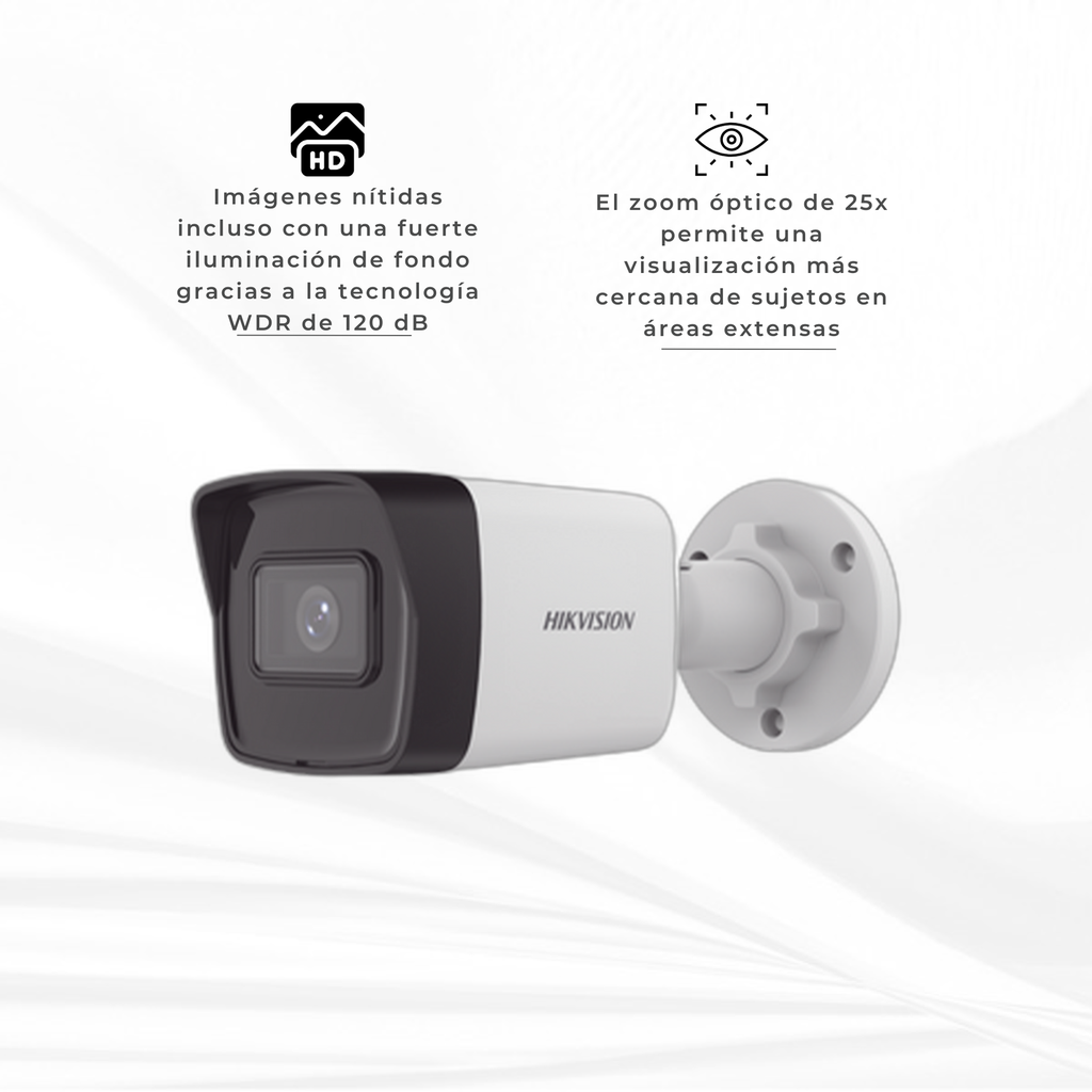 DS-2CD1023G2-I | CAMARA BALA IP 2MP HIKVISION