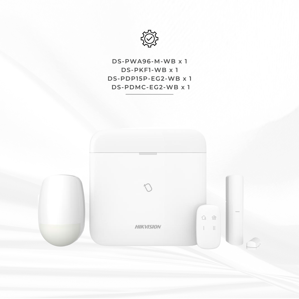 DS-PWA96-KIT-WB | KIT DE ALARMA AX PRO