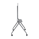 DS-D5ABKY2-S | MONTAJE DE PISO MOVIL PARA PANTALLAS DE 55 HASTA 75 PULGADAS