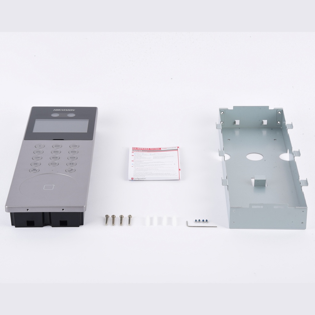 DS-KD9203-E6 | FRENTE CALLE MULTI APARTAMENTO RECONOCIMIENTO FACIAL Y PANTALLA