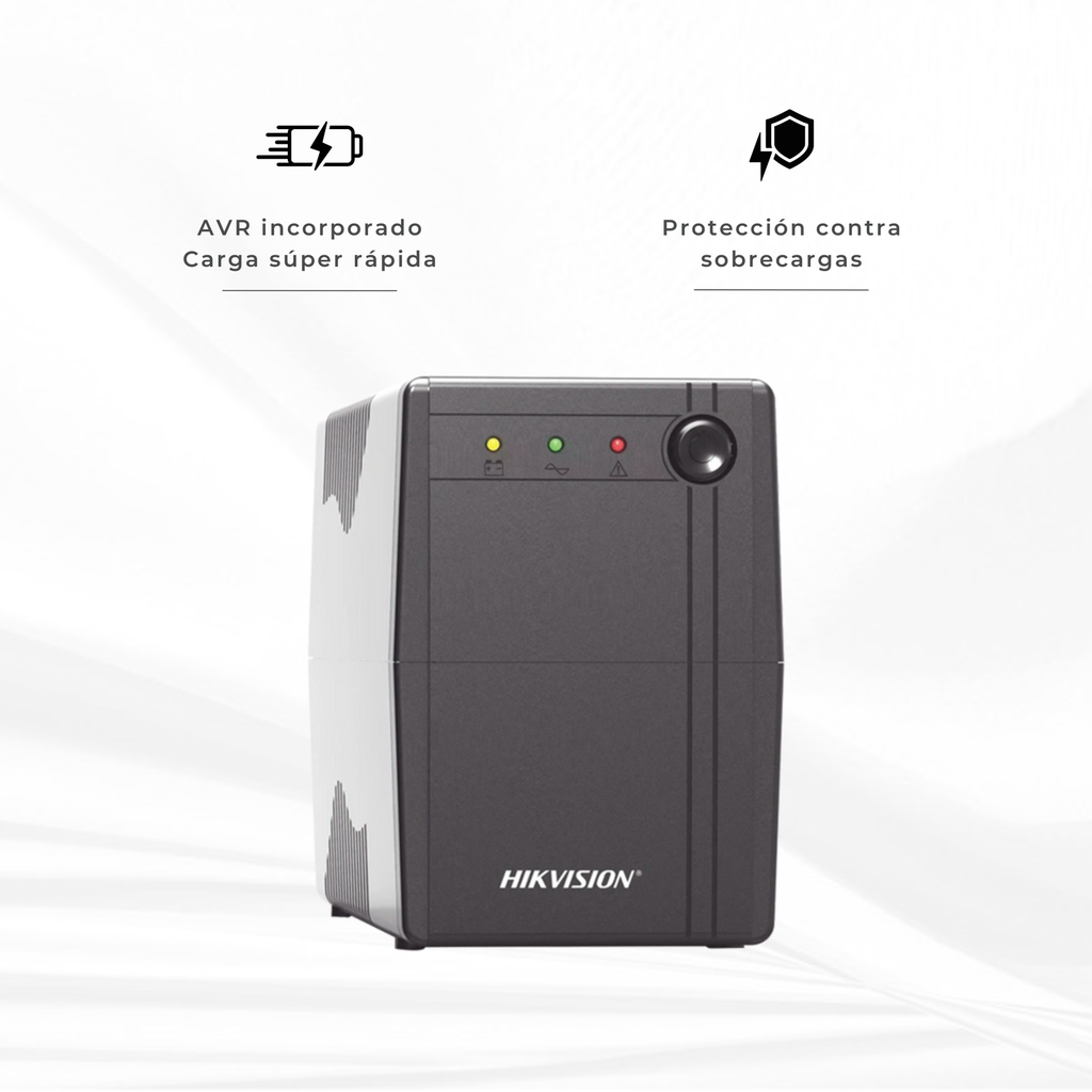 DS-UPS600-X | UPS INTERACTIVA 600VA HIKVISION