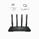 AX12 | ROUTER AX1500 Dual-Band Wi-Fi 6 SPEED: 300 Mbps at 2.4 GHz + 1201Mbps at 5 GHz