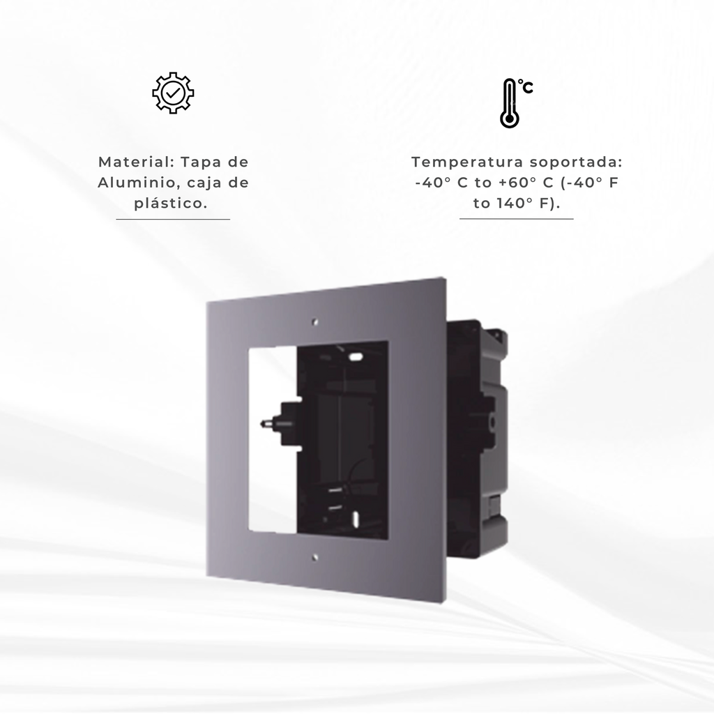 DS-KD-ACF1 | BASE PARA MODULO DE VIDEO PORTERO 