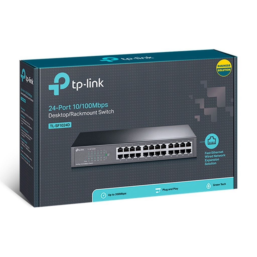 TL-SF1024D | SWITCH NO ADMINISTRABLE 24PTOS TP-LINK