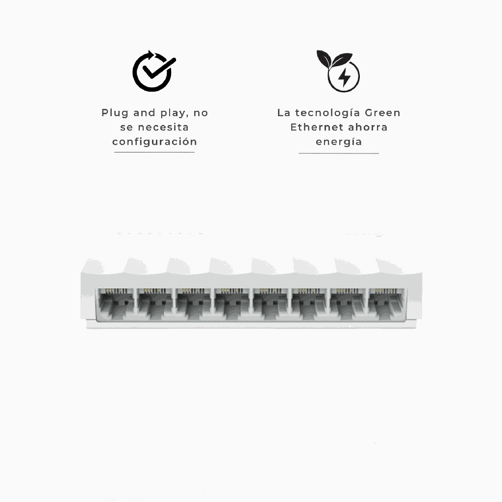 LS1008 | SWITCH 8 PUERTOS 10/100 TP- LINK LS1008