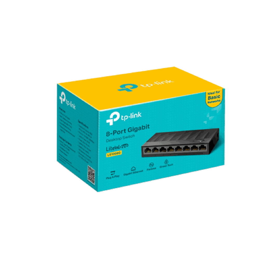 LS1008G | SWITCH TPLINK 8 PTOS 10/100/1000