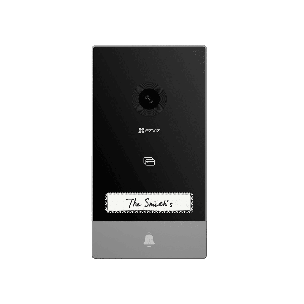 CS-HP7-R101-1W2TFC | VIDEO PORTERO EZVIZ 2K, TACTIL, DESBLOQUEO REMOTO, DETECCION MOVIMIENTO,TIMBRE