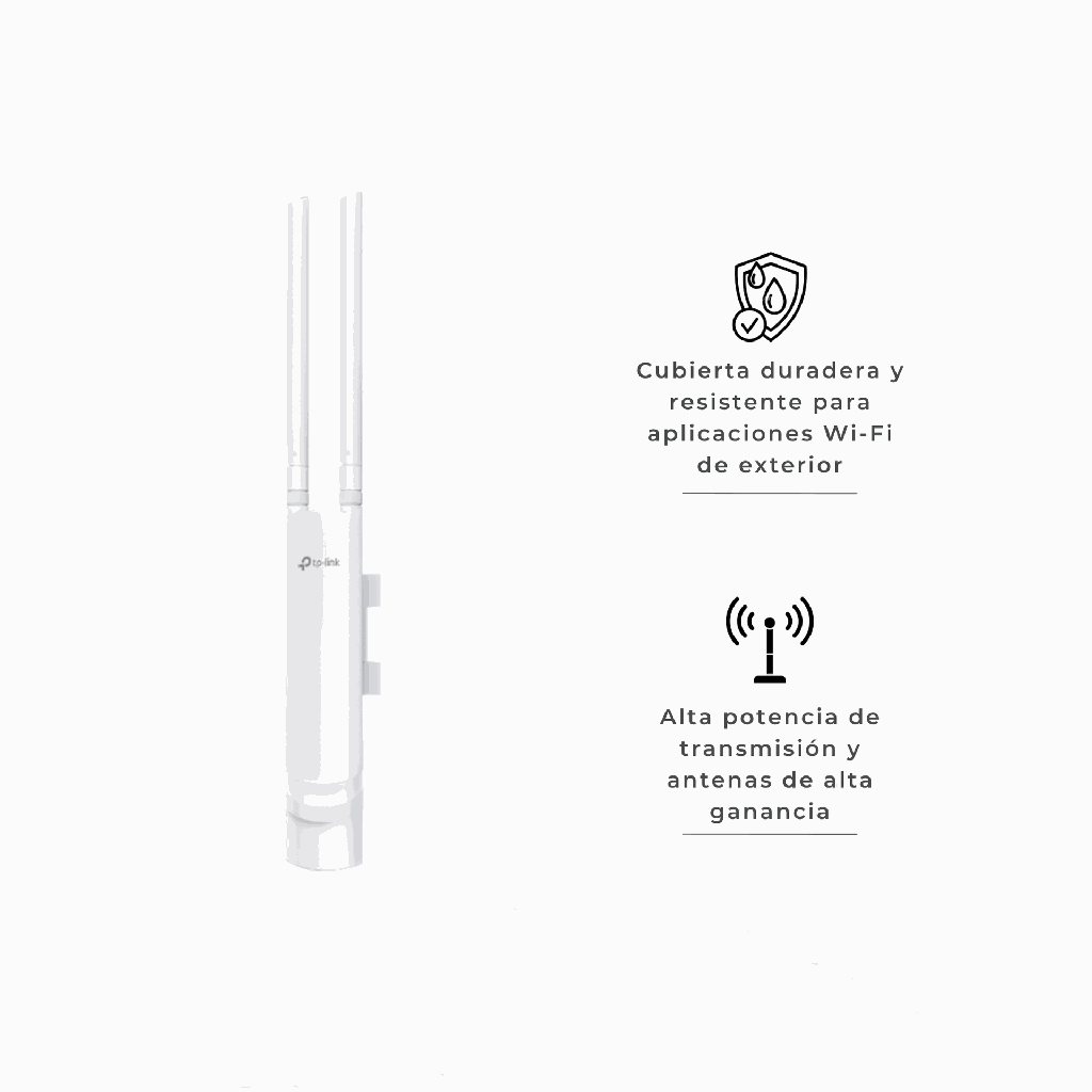 EAP-225EXT | ACCES POINT EXTERIOR 2 ANTENAS
