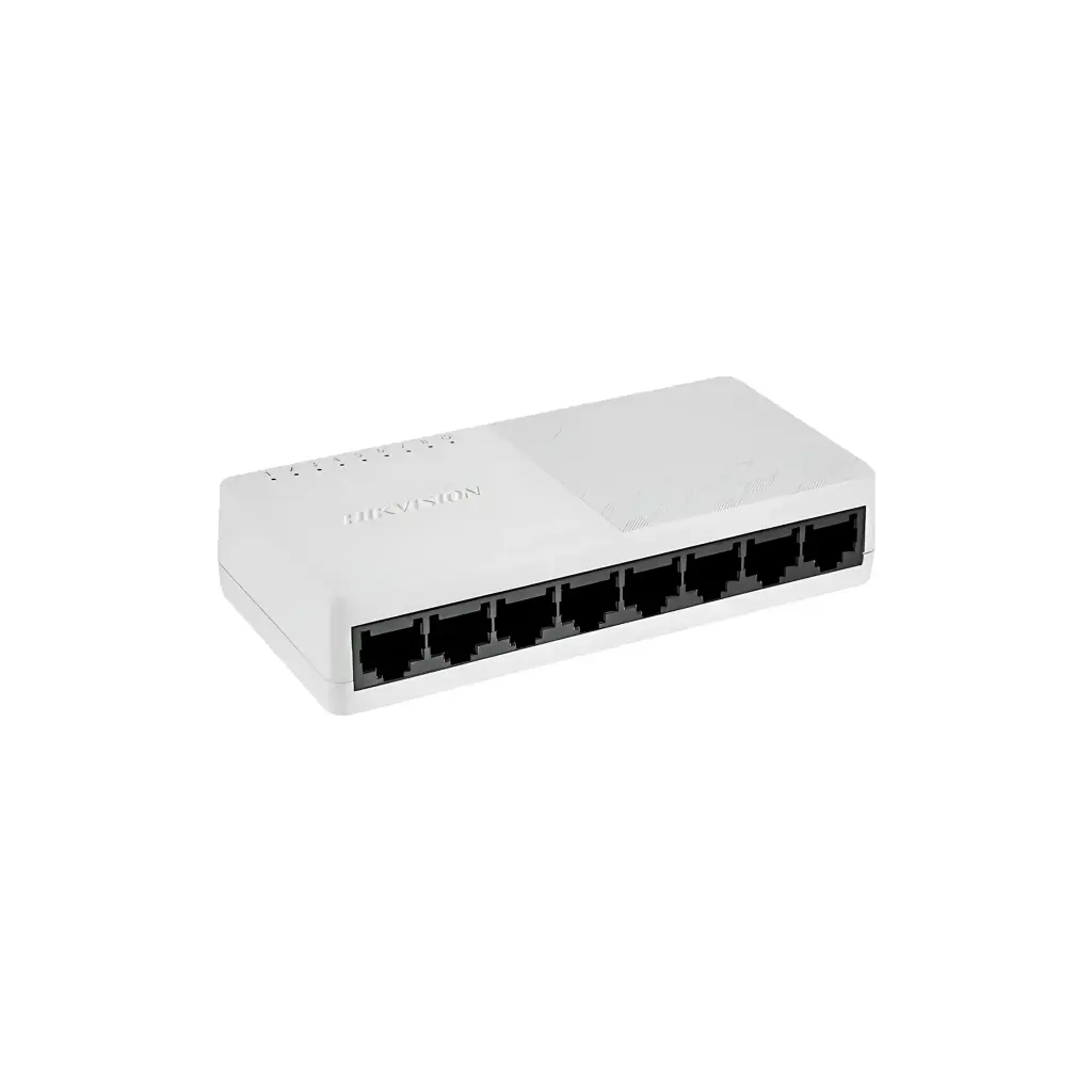 DS-3E0108D-O | Switch No Administrable de Escritorio de 8 Puertos / Fast Ethernet 10 / 100 Mbps