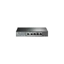 ER605 | Router SafeStream ™ Gigabit Multi-WAN VPN, 1 puerto WAN Gigabit + 1 puerto LAN Gigabit + 3 puertos intercambiables WAN / LAN Gigabit, Soporta los protocolos IPsec/PPTP VPN, Hasta 20 túneles IPsec VPN, 16 túneles PPTP VPN, 16 túneles L2TP VPN, 16 túneles OpenVPN, Integrado con Omada SDN, Administración centralizada en la nube y monitoreo inteligente, Aprovisionamiento Zero-Touch, Acceso en la nube desde Omada APP para fácil administración, el firewall SPI y la defensa DoS protegen a su red de la mayoría de ataques por internet conocidos, filtrado IP/MAC/URL