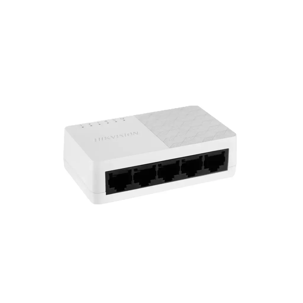 DS-3E0105D-O | Switch No Administrable de Escritorio de 5 Puertos 10/100 Mbps