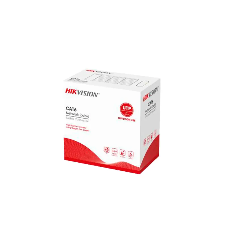 DS-1LN6OUTPE-Plug | NUEVO Cable de red CAT6 exterior U/UTP 